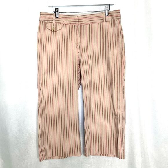 Express Design Studio Capri Pink on Pink Stripe Size 12 - Picture 1 of 5